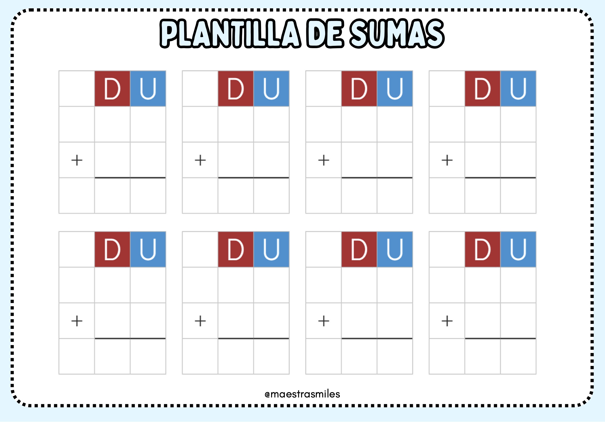NUEVO CUADERNO DE SUMAS Y RESTAS CON LLEVADAS 3 - Orientación Andújar ...