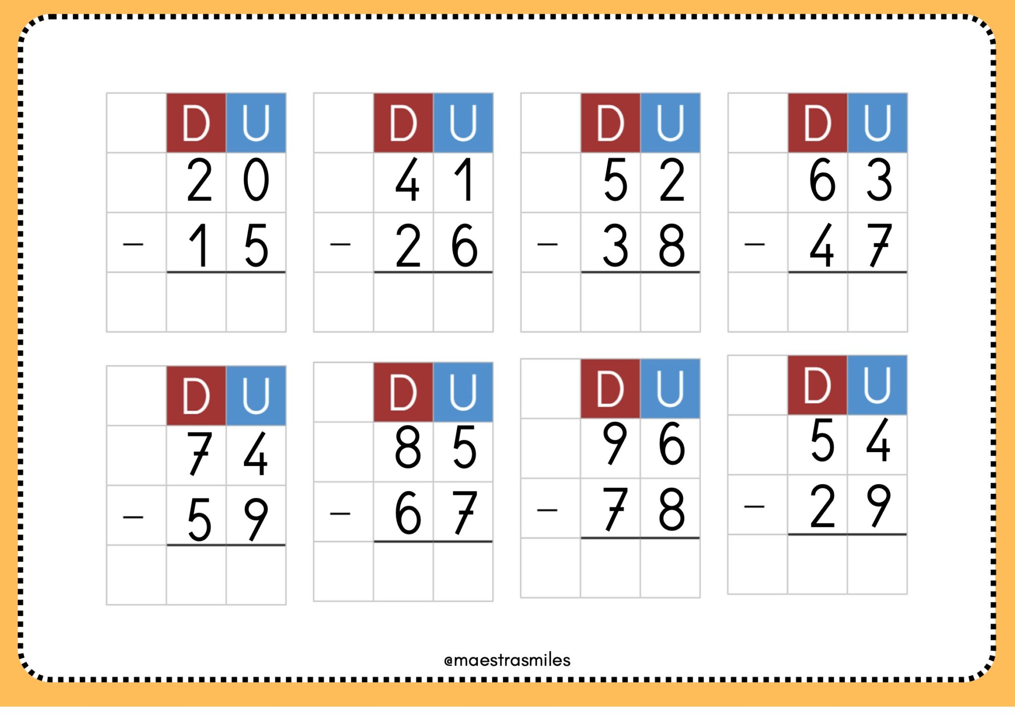 NUEVO CUADERNO DE SUMAS Y RESTAS CON LLEVADAS + 50 pags. - Orientacion ...