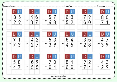 NUEVO CUADERNO DE SUMAS Y RESTAS CON LLEVADAS + 50 pags. - Orientacion ...
