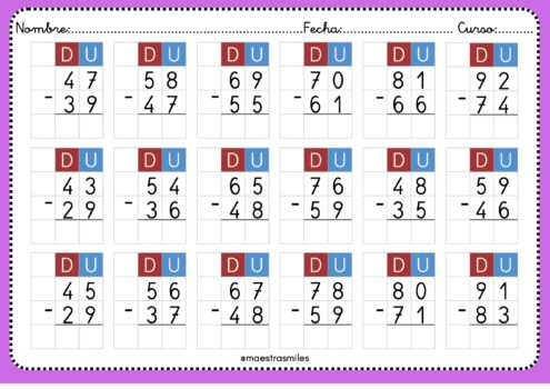 NUEVO CUADERNO DE SUMAS Y RESTAS CON LLEVADAS + 50 pags. - Orientacion ...