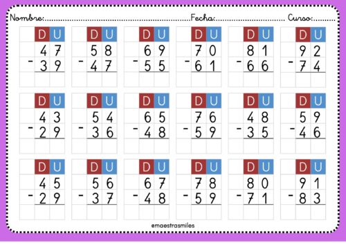 NUEVO CUADERNO DE SUMAS Y RESTAS CON LLEVADAS + 50 pags. - Orientacion ...
