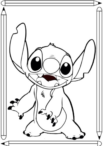 Librito para colorear especial LILO y STiCH - Orientacion Andujar
