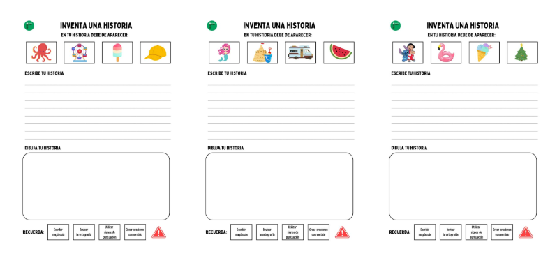 El verano es una época llena de aventuras, imaginación y momentos inolvidables. ¿Y qué mejor manera de aprovechar ese espíritu que creando historias propias? Hoy te compartimos unas fichas educativas […]