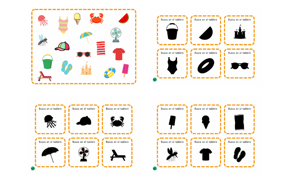 Hoy traemos un recurso ideal para estimular la atención visual y la discriminación de formas en los más pequeños, ¡con un toque veraniego que les encantará! Se trata de un […]