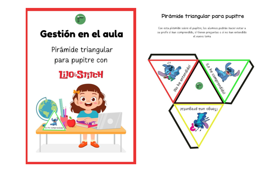 Con esta fantástica pirámide podrás saber cómo se encuentran tus alumnos frente a la nueva clase que le has brindado.  Cada uno tendrá una pirámide triangular sobre su pupitre y […]