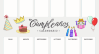Este recurso visual está diseñado para decorar el aula con un toque especial y festivo. Se trata de un cartel de cumpleaños anual, ideal para Educación Infantil, Primaria o los […]