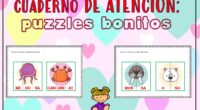 Este cuaderno es perfecto para trabajar la atención de forma divertida y visual. A través de una serie de puzzles ilustrados con siluetas y sílabas, los niños y niñas deben […]