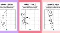 Este material propone una actividad creativa y visual ideal para trabajar la simetría, la atención y la coordinación ojo-mano. Los alumnos deben observar con detalle la mitad izquierda del dibujo […]