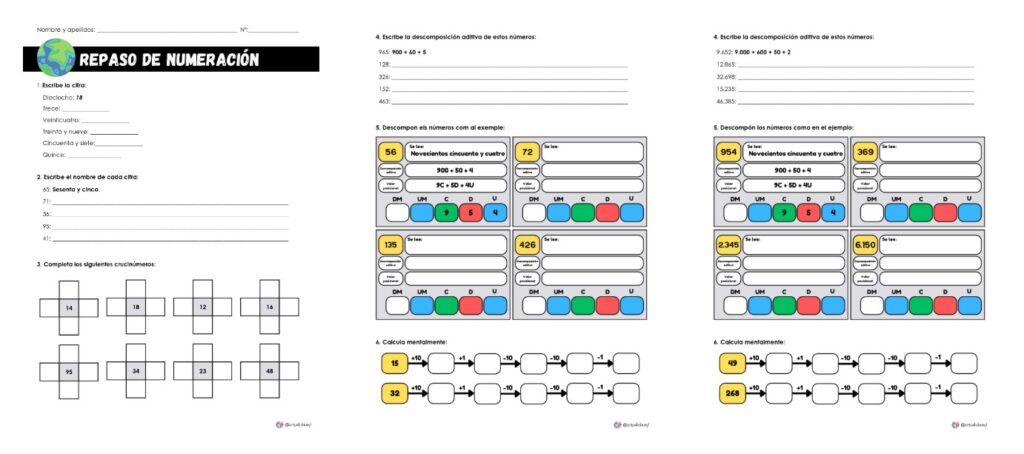 Hoy les traemos un recurso esencial para afianzar uno de los pilares de las matemáticas: la numeración. Hemos preparado un material de repaso multinivelado, diseñado específicamente para los alumnos de […]