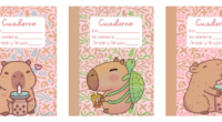 Hoy te traemos un recurso encantador que seguro encantará a los más pequeños: una bonita portada ilustrada con adorables capibaras, perfecta para darle un toque único y divertido al cuaderno […]