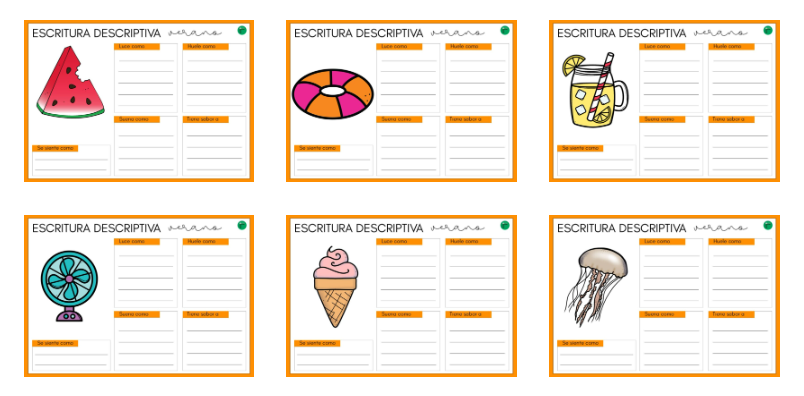 Hoy os compartimos este genial recurso para trabajar la escritura descriptiva (¡y creativa!) sobre verano.  ¿En qué consiste la propuesta? Los niños deberán observar las imágenes e imaginar y escribir […]