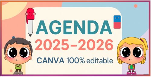 Agenda 2025-2026 CANVA 100% editable - Orientacion Andujar