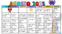 ¿Buscas una forma sencilla, creativa y constante de trabajar la escritura este verano? Con este calendario de dictados de 5 palabras para agosto de 2025 tendrás una actividad corta y […]