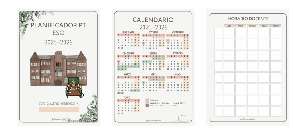 ¡Por fin llega el CUADERNO DE PT PARA SECUNDARIA! 🚀 Este cuaderno está diseñado específicamente para vosotros, PTs que trabajáis en institutos, pensado para facilitar vuestro día a día y […]