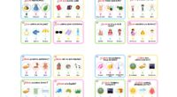 Este recurso incluye un set de nuevas tarjetas ilustradas que ayudan a los niños a comprender y practicar las partículas interrogativas (qué, quién, dónde, cuándo) a través de ejemplos visuales y […]
