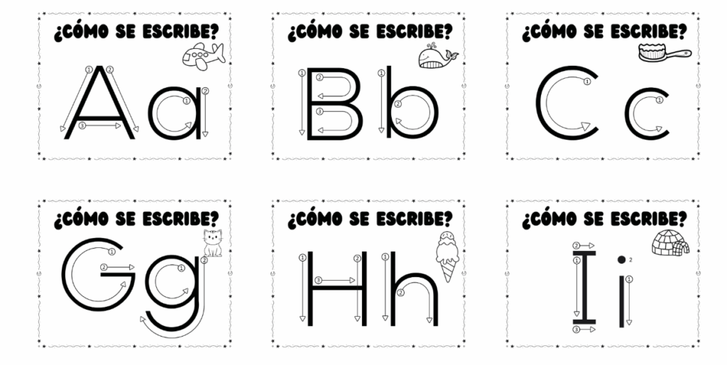 Este recurso está pensado para reforzar el aprendizaje del abecedario y la motricidad fina a través de actividades de trazo. Ideal para los primeros niveles de Educación Infantil y 1º […]