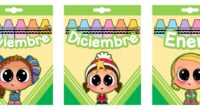 Estos divertidos y coloridos carteles con diseño de crayolas son ideales para decorar el aula y ayudar a los peques a familiarizarse con los meses del año. Cada cartel tiene […]