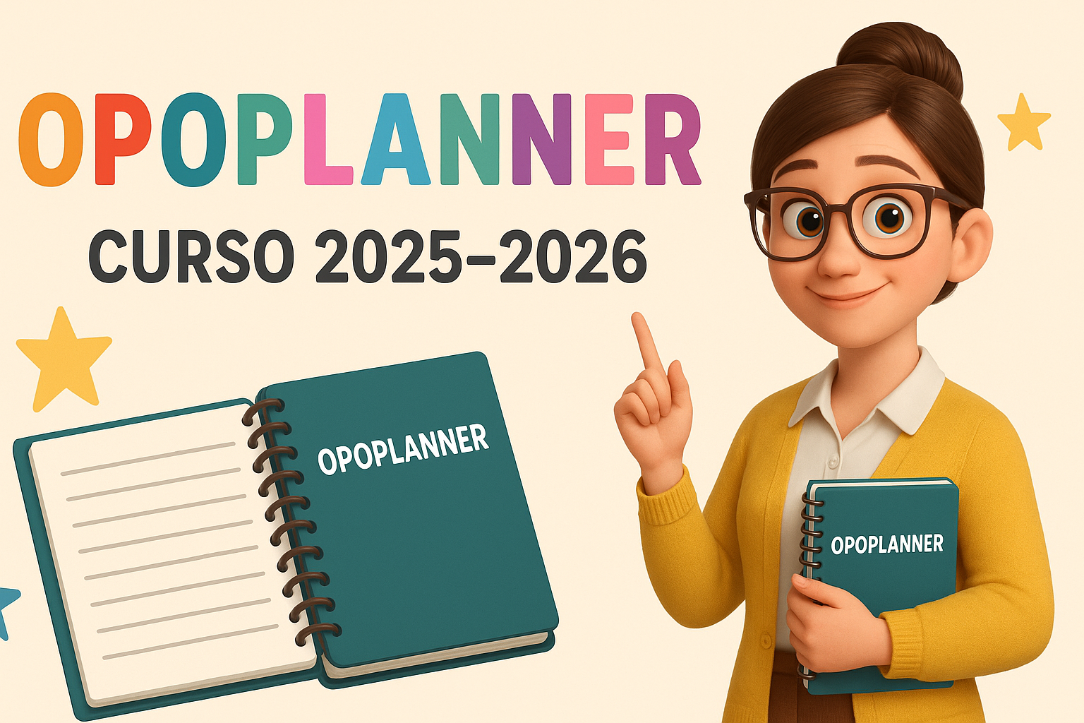 ¿Te preparas para opositar este curso? El OPOPLANNER 2025-2026 es la herramienta perfecta para organizar tu estudio, planificar objetivos semanales y seguir tu progreso mes a mes. Un planificador completo, […]