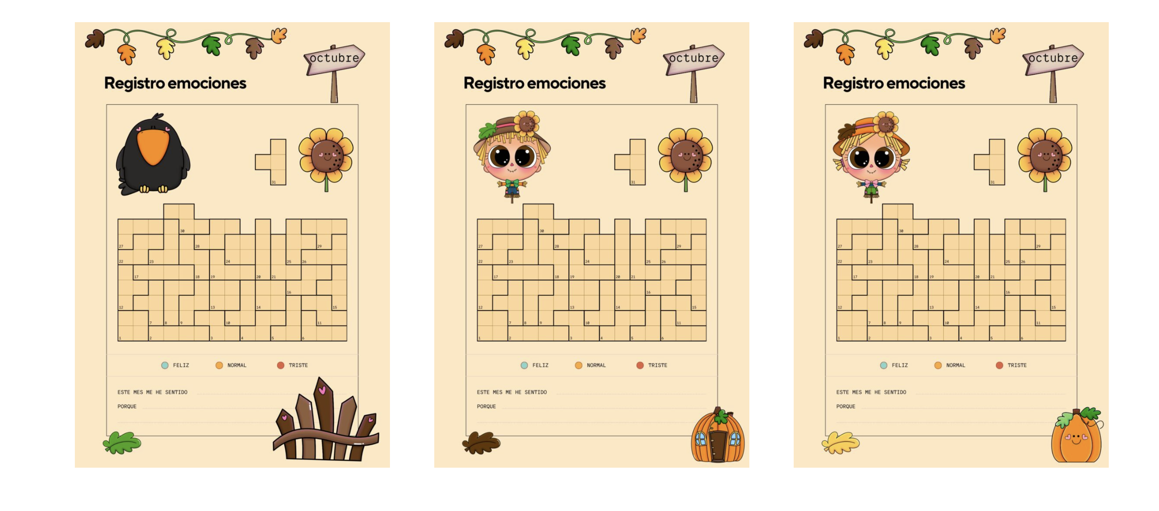 Hoy compartimos un recurso ideal para trabajar la educación emocional en el aula: un mood tracker del mes de octubre. Este material permite al alumnado registrar sus emociones diarias, reflexionar […]