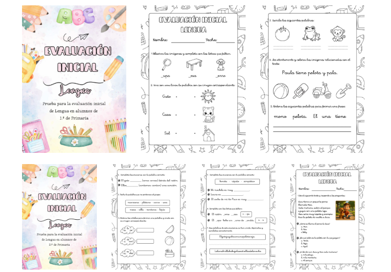Hoy compartimos dos recursos muy prácticos para comenzar el curso: las pruebas de evaluación inicial de Lengua para 1º y 2º de Primaria. Estas fichas permiten al docente conocer de […]