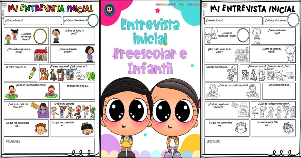 Este recurso está pensado para educación infantil, con preguntas adaptadas a la edad y espacios para registrar datos relevantes en un formato claro y sencillo. Además, fortalece la comunicación entre escuela […]