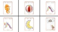 Hoy compartimos una serie de láminas de grafomotricidad preciosas, pensadas para los más pequeños de Infantil y Primer Ciclo de Primaria. Con ellas podrán practicar los primeros trazos de forma […]