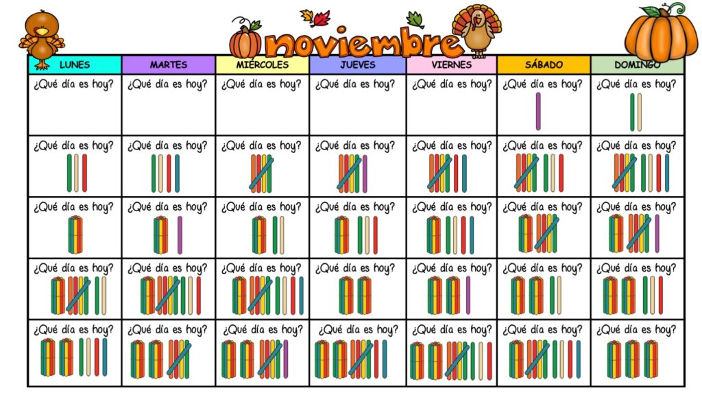 Presentamos nuestro nuevo calendario matemático de palillos correspondiente al mes de noviembre de 2025, una herramienta ideal para trabajar el razonamiento lógico, la numeración y el cálculo con un enfoque […]