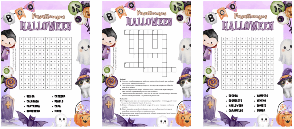 ¡Halloween llega al aula! Con este divertido pack de pasatiempos de Halloween, los alumnos podrán repasar vocabulario, desarrollar la atención y potenciar su comprensión lectora de una manera lúdica y […]