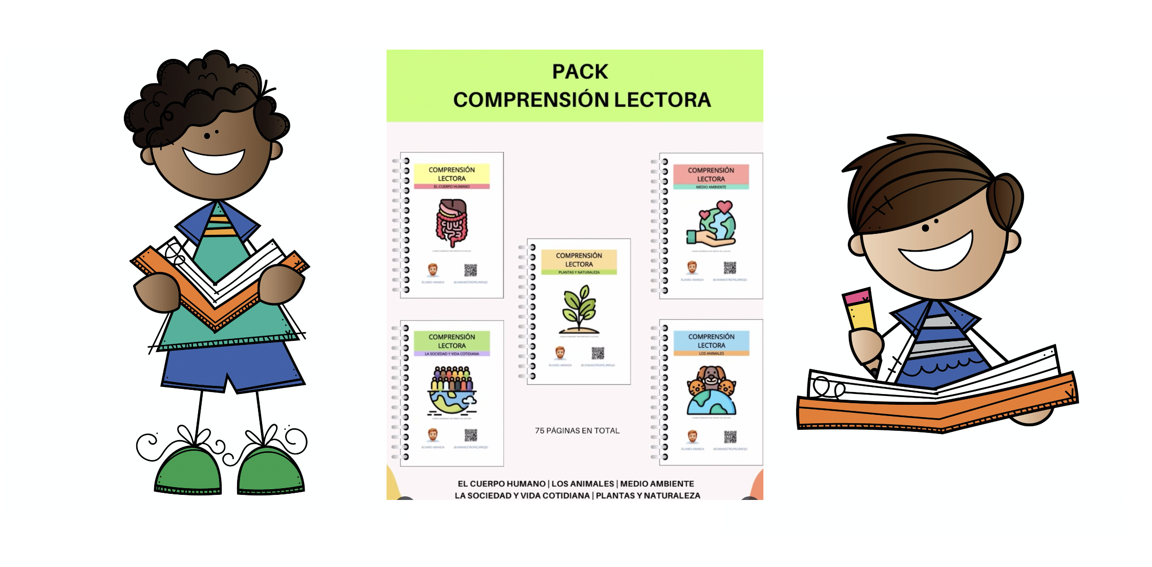 Este completo pack de comprensión lectora está diseñado para trabajar la lectura comprensiva en Primaria, desarrollando la capacidad de entender, razonar y responder a preguntas sobre textos breves. A través […]