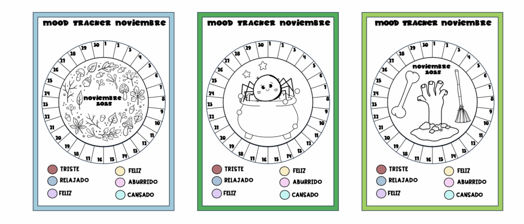 Te presentamos nuestro nuevo Mood Tracker circular del mes de noviembre 2025, un recurso ideal para registrar y reflexionar sobre las emociones de tus alumnos a lo largo del mes. […]
