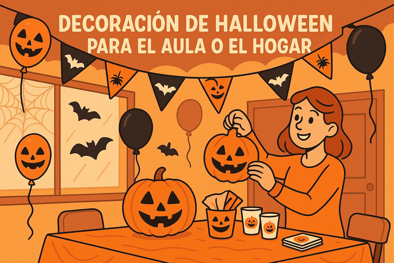 Preparar una buena decoración de Halloween es una de las formas más divertidas de transformar cualquier espacio. Ya sea tu aula, el pasillo del centro o el salón de casa, […]