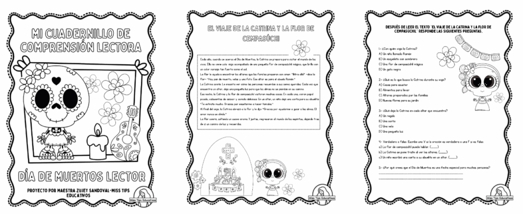 Celebra el Día de Muertos en el aula con este precioso cuadernillo de comprensión lectora lleno de historias, preguntas y actividades inspiradas en esta colorida tradición mexicana. A través de […]