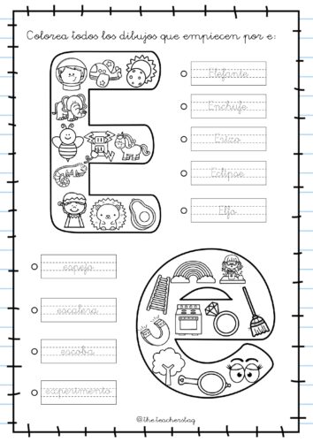 Cuaderno de Lectoescritura para trabajar las vocales - Orientacion Andujar