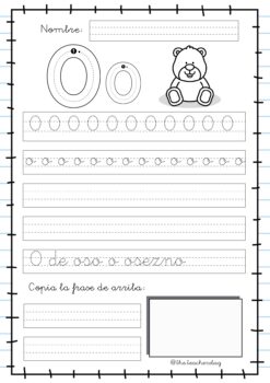 Cuaderno de Lectoescritura para trabajar las vocales - Orientacion Andujar