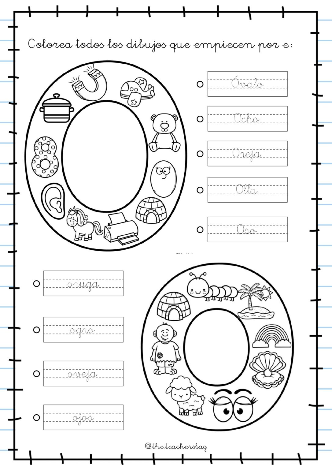 Cuaderno de Lectoescritura para trabajar las vocales - Orientacion Andujar