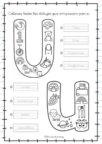 Cuaderno de Lectoescritura para trabajar las vocales - Orientacion Andujar