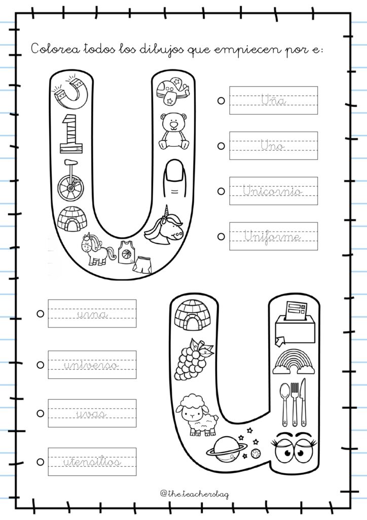 Cuaderno de Lectoescritura para trabajar las vocales - Orientacion Andujar