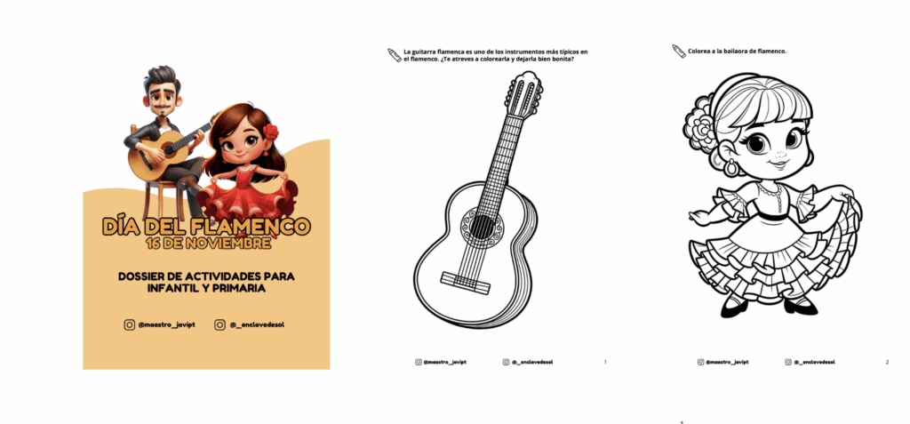 El Día del Flamenco se celebra cada 16 de noviembre, y con este completo dossier podrás acercar a tus alumnos la riqueza cultural, artística y emocional de este arte tan […]