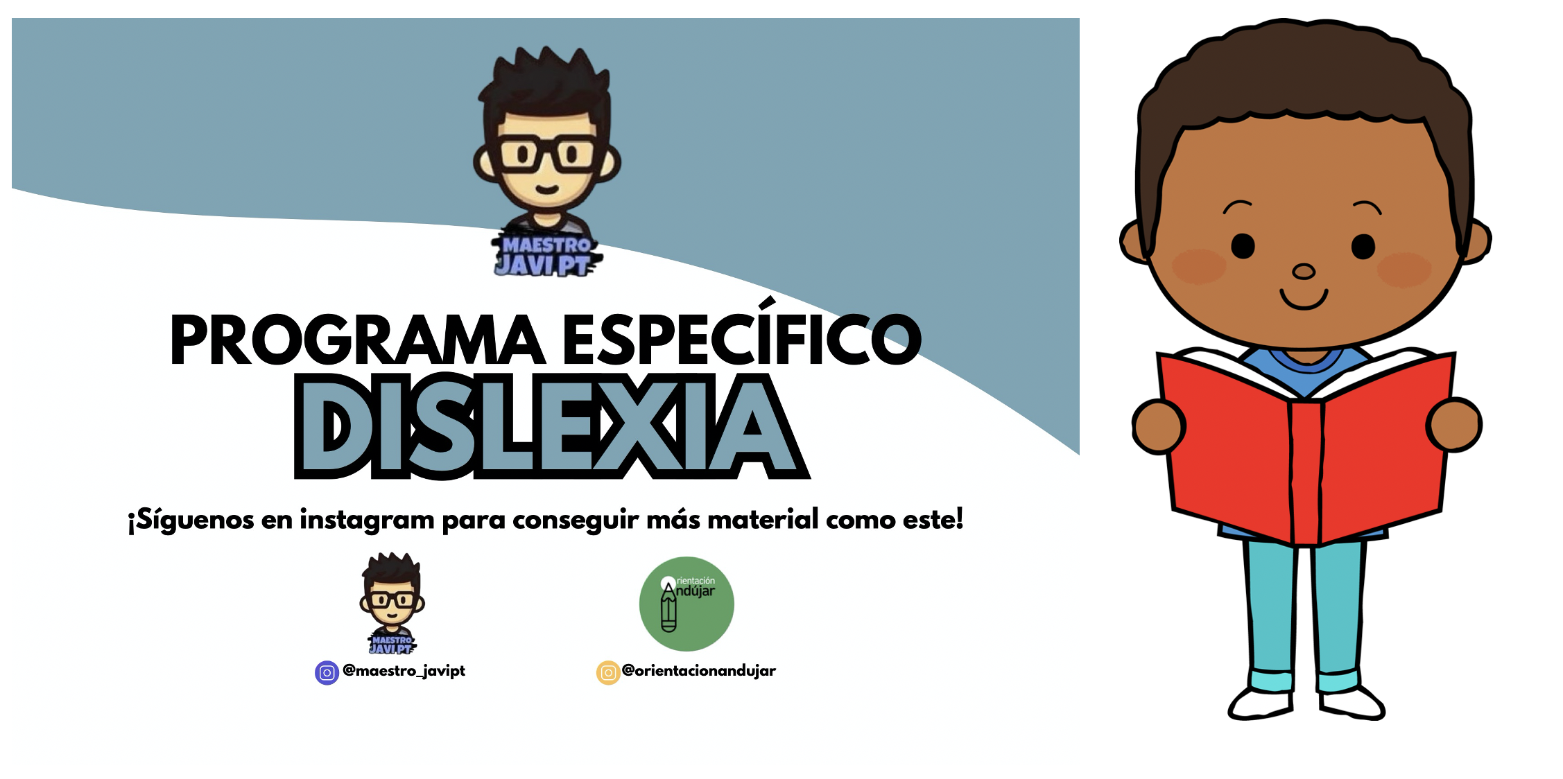 Presentamos este Programa Específico para Dislexia, elaborado por @maestro_javipt y compartido en colaboración con Orientación Andújar.Está diseñado para reforzar las habilidades lectoras, fonológicas y ortográficas de alumnos con dificultades específicas […]