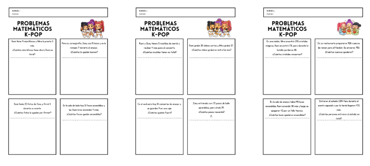 Las matemáticas se vuelven mucho más atractivas cuando se mezclan con los personajes favoritos de los alumnos. Por eso comparto una colección de problemas protagonizados por el fenómeno del momento, […]