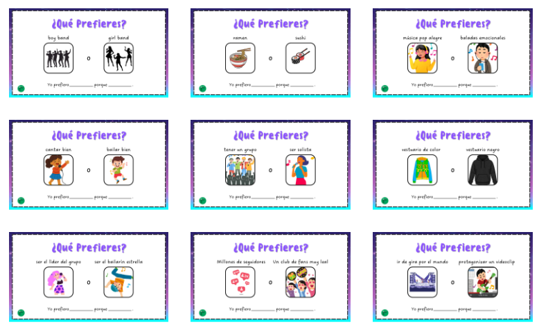 Si eres docente o trabajas con niños y buscas maneras divertidas de estimular el pensamiento creativo y la expresión oral, ¡tenemos un recurso que les encantará! Presentamos “¿Qué prefieres…? Edición […]