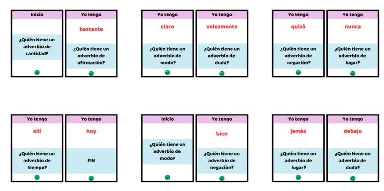 Hoy compartimos una propuesta ideal para convertir el aprendizaje de los adverbios en un juego dinámico y colaborativo: el clásico “¿Quién tiene? Yo tengo”, adaptado para trabajar los diferentes tipos […]