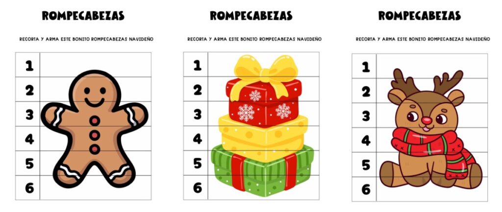 🎄 Bonitos puzzles navideños para trabajar la motricidad En esta entrada compartimos un recurso precioso, ideal para Infantil y Primer Ciclo de Primaria: una colección de puzzles navideños listos para […]