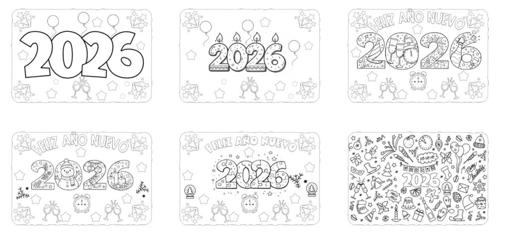 🎉 AÑO NUEVO: FICHAS PARA COLOREAR 2026 🎉 La llegada de un nuevo año es una oportunidad perfecta para trabajar la creatividad, la expresión artística y la ilusión en el [&hellip;]