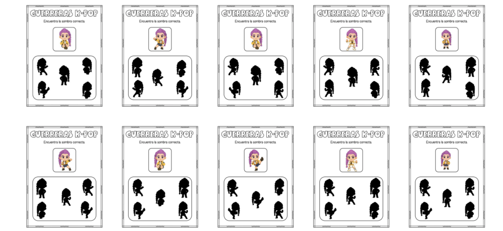 Hoy compartimos un material visual y motivador protagonizado por Rumi, una de las Guerreras K-Pop, pensado para trabajar la discriminación visual, la atención y la percepción de formas a través […]