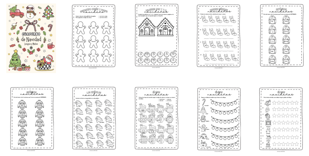 🎄 Cuaderno de repaso navideño de Lengua y Matemáticas para Primaria En esta entrada compartimos un cuaderno de repaso navideño de Lengua y Matemáticas, pensado para reforzar aprendizajes de forma [&hellip;]
