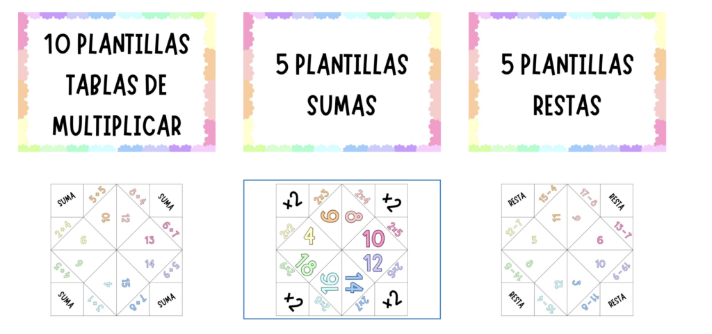 🎯 MEGA PACK DE COMECOCOS MATEMÁTICOS Este material es un recurso lúdico y muy motivador para trabajar Matemáticas en Primaria durante los últimos días de clase o como refuerzo divertido. [&hellip;]