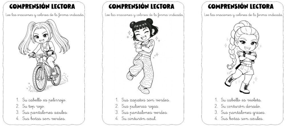 urgente 🎨 Guerreras del K-POP: coloreamos siguiendo instrucciones Este material está pensado para trabajar la comprensión lectora funcional de una forma muy motivadora, a través de ilustraciones de las Guerreras [&hellip;]