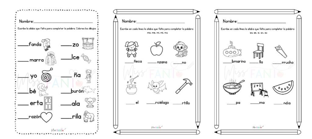 Las fichas para trabajar las sílabas y la lectura de palabras son uno de los recursos más eficaces y prácticos para afianzar el proceso de lectoescritura en los primeros cursos. [&hellip;]