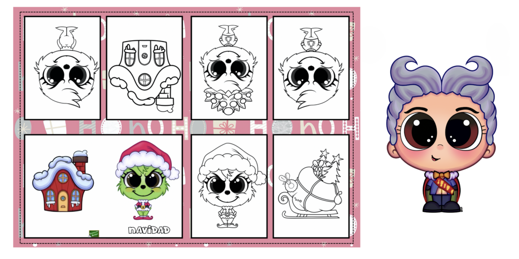 🎄 Minilibro infantil El Grinch para colorear en Navidad En esta ocasión compartimos un minilibro infantil para colorear con temática navideña, ideal para trabajar la creatividad, la motricidad fina y [&hellip;]